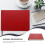 1Pièces Livre De Comptabilité Simple Rouge Similicuir Compact 5