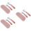 3Sets Roze Rvs Baby Zelfstandig Training 7