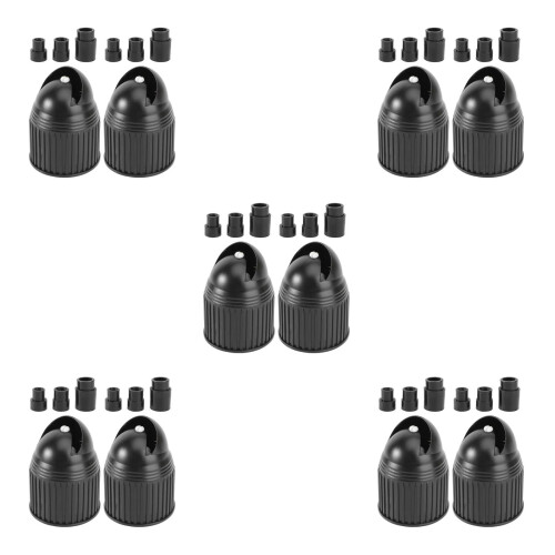 10Ensembles Submersible Aquarium Noir ABS Pour