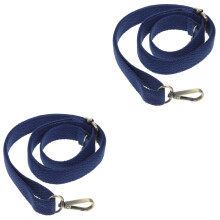 2St Vervangriemen Voor Schoudertas Polyester Donkerblauw Comfortabel