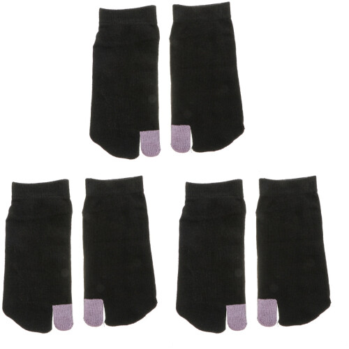 3Paires Courtes Orteil Confortables 2