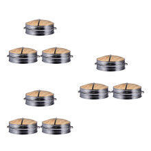 3Ensembles Cuiseur En Acier Pour Dumplings Buns