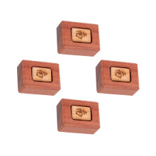 4St Gebruiksvriendelijke Koffiekleurige Mahjong Windindicator