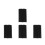 400Pcs Fiber Reed Rod Diffuser Sticks Black Essential Oil Scent Refill 4