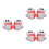 3Paren Ademende Half Finger Handschoenen Antislip Fietsen 6