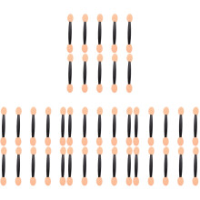 400St Make-Up Spons Kwasten Dubbelzijdig Zwart Wegwerp Oogschaduw