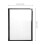 2Pièces Protège-Menus Transparent PVC Pour Restaurant Café 2