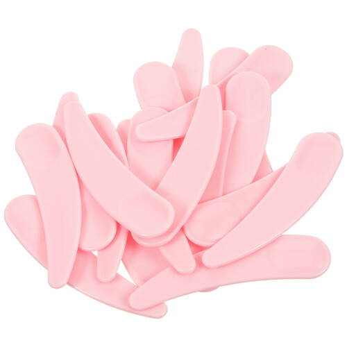 200Pièces Spatules Plastique Rose Pour Précis 2