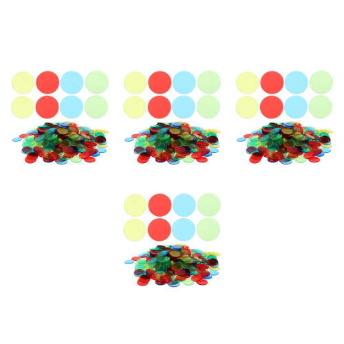 1600Pièces Jetons Colorés Usage Scolaire Et Animations 1