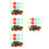 1600Pièces Jetons Colorés Usage Scolaire Et Animations 4