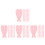 200Pièces Spatules Plastique Rose Pour Précis 5