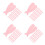 200Pièces Spatules Plastique Rose Pour Précis 6