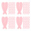 200Pièces Spatules Plastique Rose Pour Précis 7
