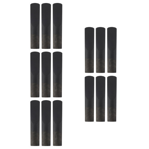 15Pièces Anches Clarinette Résine Traditionnelles Accessoires Fiables