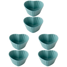 6Pièces Bols Élégants En Céramique Pour Salade Dessert