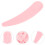 200Pièces Spatules Plastique Rose Pour Précis 10