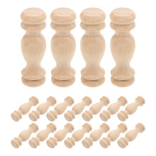 24St Beige Massief Trapspil Onbehandeld Roman Kolom Decoratie
