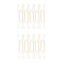12St Stevige Gouden Bordhangers W- Voor En Opslag