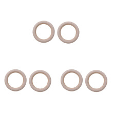 60St Beige Baby Ringen Glad Afgewerkt Voor Sjablonen DIY