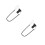 2St Plastic Penhouder Voor Journal Elastische Retractable Penriem 9