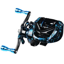 PROBEROS Metal Water Drop Wheel 3+1BB Rem Lure Wheel 7.2:1 Vismolen Zeevismolen Vistuig Rechtshandig
