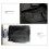 Astronomical Telescope Thickened Small Black Backpack Outdoor Portable Storage Bag 8