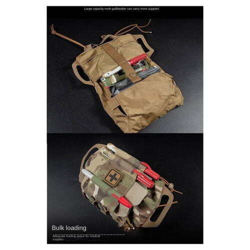 Quick Deployment Kit Outdoor Quick Pull Medical Kit Utomhus Jakt Camping Emergency Survival Kit Blå 2