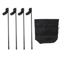 Awning Canopy for Garden Wagon Attachment Sun Shade Cover Trolley Cart Accessories Outdoor Camping Picnic Equipment