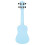 IRIN Ukulele 21 Zoll Bunte Kinder-Einsteiger-Einsteiger-Ukulele (Blau) 4