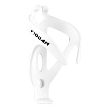 (White) Cycling Water Bottle Holder - Universal & Non-Slip