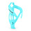 (Blue) Cycling Bottle Holder - Universal & Non-Slip 1
