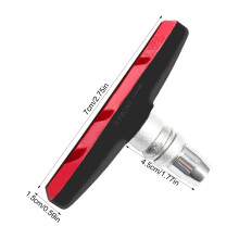 (red) Mountain Bike V-Brake Pads Set 50 Char