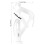 (White) Cycling Bottle Holder - Universal & Non-Slip 2