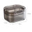 (Black) Travel Retainer Case w/ Strainer for Clear Braces 2