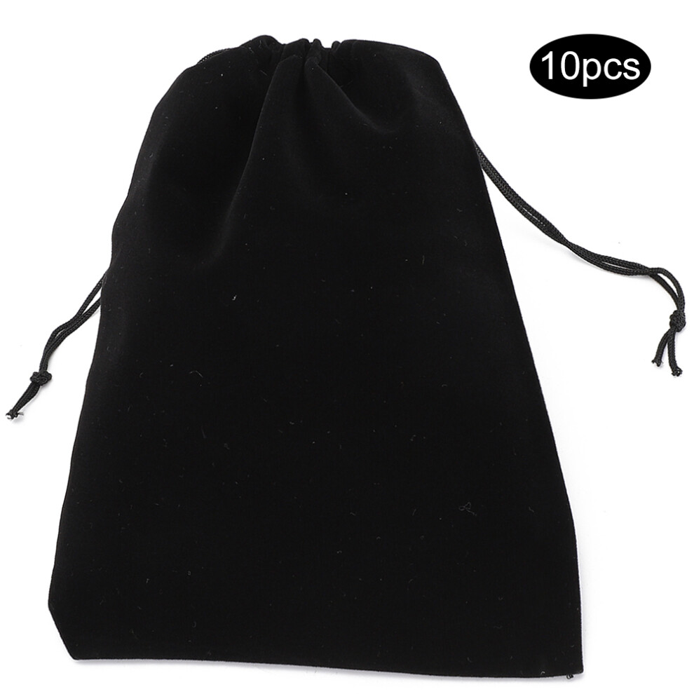 Humanised Design Velvet Drawstring Pouch, Large Capacity Storage Bag For Cosmetics, Luxe Look And Washable Pouches With Compact Bags For Travel,