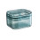 (Blue) Travel Retainer Case w/ Strainer for Clear Braces 3