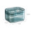 (Blue) Travel Retainer Case w/ Strainer for Clear Braces 4
