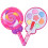 Rainbow Dreams Palette, Blendable Formulas | Scented Lip Gloss | Fun Cosmetic Set for Young Creators 6
