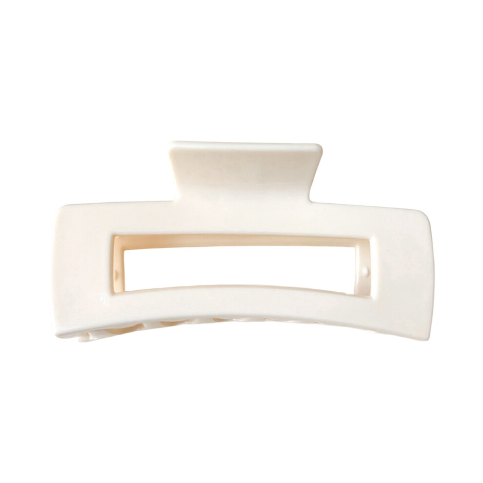 Dachuang Beauty (Naked Feel Beige Square) Strong Grip Silicone Shark Hair Clip For Women