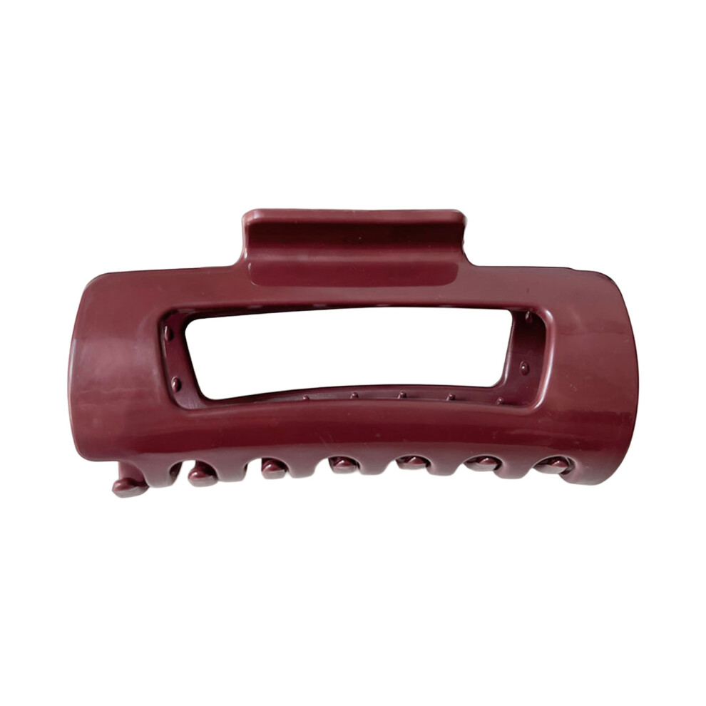 Dachuang Beauty (Naked Feel Red Curve) Strong Grip Silicone Shark Hair Clip For Women
