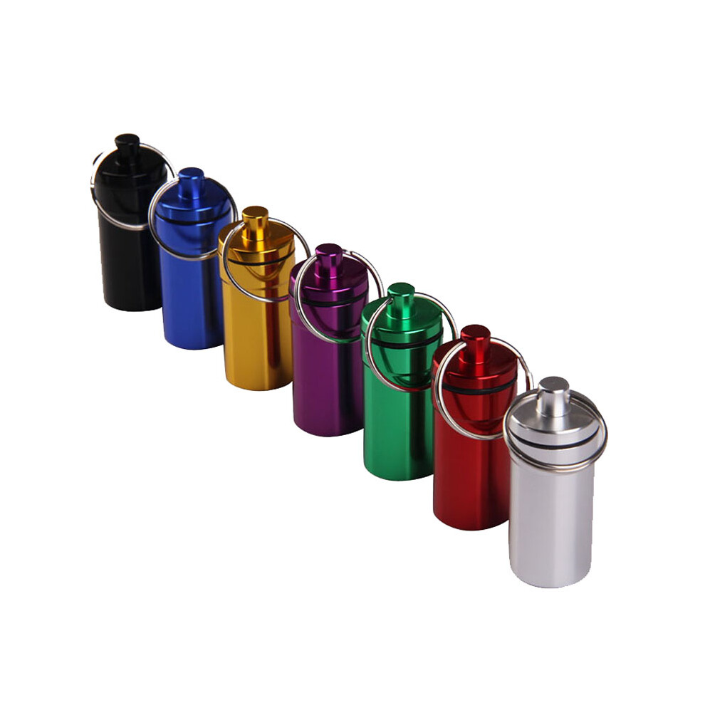 Dachuang Beauty Waterproof Pill Box Keychain - Random Color