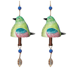 Campana per il Canto Degli Uccelli, Campana A Vento di Campagna, Pendente con Campana A Vento Artigianale In Resina, Decorazione per La Casa nel