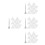 4Ensembles Outils Plastiques Avec Pinces Plateaux Pour 1