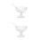 2Ensembles Petits Bols Transparente Pour Salade Glace 7