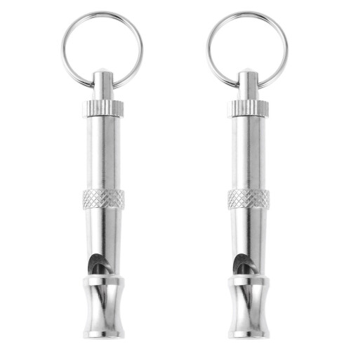 2Pièces Meilleur Sifflet Argent Pour Avec Lanière
