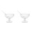 2Ensembles Petits Bols Transparente Pour Salade Glace 9