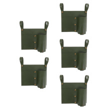 5Pièces Pochette Vert PU Pour Chaise Rolling Outdoor