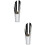 2Pièces Outils Jardinage Argentés Scoop Pour Fleurs 11