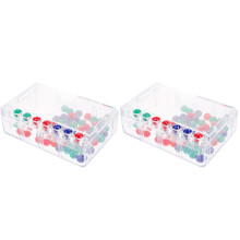 2Ensembles Machine Loto Manuelle Transparente Pour Jeux Party