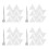 4Ensembles Outils Plastiques Avec Pinces Plateaux Pour 8